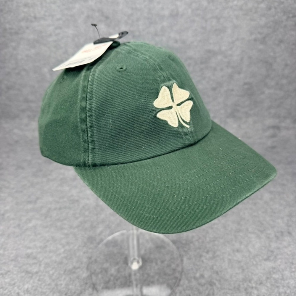 Lucky Brand Lucky Clover Baseball Hat Pine Green Adjustable Cap LB3913-377 NEW